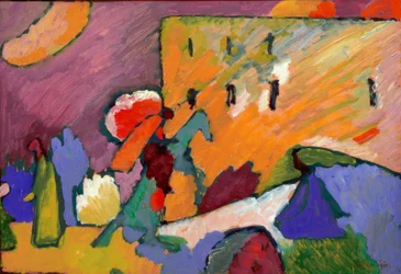 Studie zu Improvisation 3 (Reiter über der Brücke)